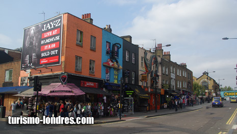 Foto de una calle de Camden Town